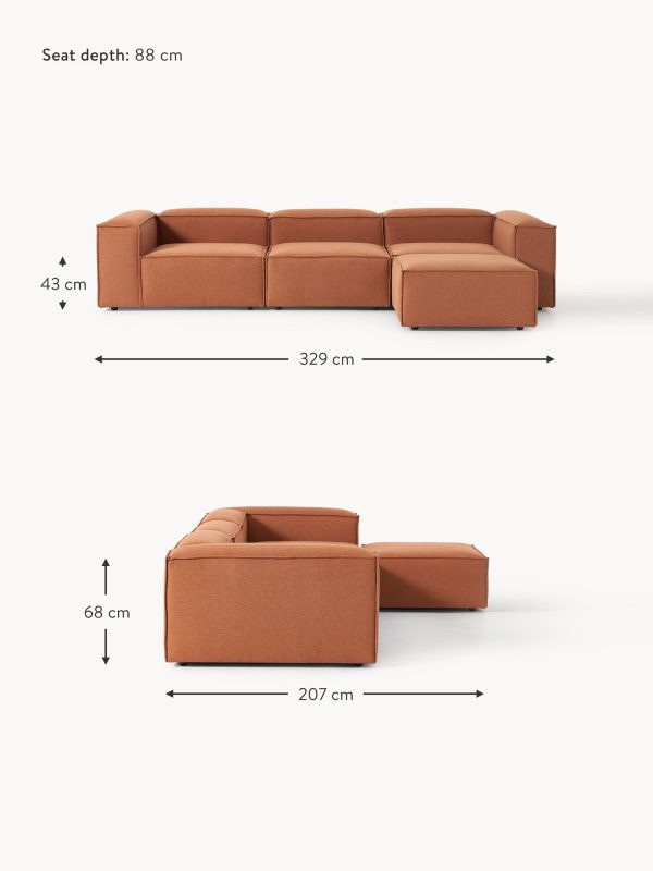 Kayla L Shape With Stool - Image 90