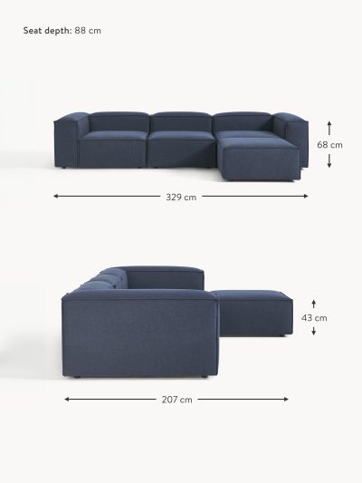 Kayla L Shape With Stool - Image 91